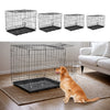 Dog / Cat Cage Puppy Training Crate Pet Carrier Small Medium Large Metal Cages