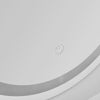 Modern Dressing Table with LED Lights Mirror White Vanity Make up Desk