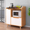 Wooden Sideboard Cabinet Cupboard Kitchen Dining Storage Furniture With 2 Doors
