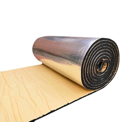 5/10/15/20m Self Adhesive Aluminium Foil Foam Closed Cell Insulation 7mm