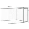 Dog Cage with Doors Grey 10x2x1.5 m Galvanised Steel D3V4