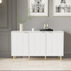Sideboard Buffet Storage Cabinet with 6 Compartments for Living Room Dining Room