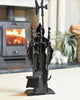 Deluxe Heavy Duty Cast Iron "Black Knight" Four Piece Companion Set