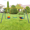 300 kg Heavy Duty Swing Set Backyard Kids Swing Set Indoor & Outdoor Playset