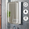 Illuminated LED Bathroom Mirror Cabinet Demister/Sensor/Bluetooth/Clock IP44