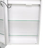 LED Illuminated Bathroom Mirror Cabinet Demister Shaver Socket Makeup 500×700mm