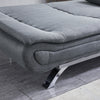 3 Seater Fabric Upholstered Sofa Bed Couch Settee Occasional Sleeper Sofa Beds