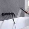Brass Bathroom Bathtub Mixer Taps Bath Filler Spout Handheld Shower Faucet Set