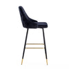 VELVET BAR STOOLS BUTTON BACK BAR STOOLS BREAKFAST BAR STOOL SET OF 2 OR 1CHAIR
