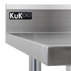 Catering Stainless Steel Table Commercial Overshelf Kitchen Prep Bench Shelves