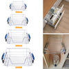 300-600MM PULL OUT WIRE BASKET KITCHEN LARDER DRAWER STORAGE CUPBOARD ORGANIZER