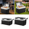 30/40/50L Fridge Portable Refrigerator Dual Zone Cooler Food Drink Car Bedroom