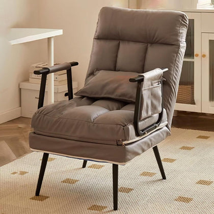 3 In 1 Folding Portable Single Seater Padded Lazy Sofa Bed Lounger Couch Sleeper