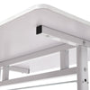 Adjustable Height Over Bed Table Mobile PC Laptop Desk White Portable Sofa Tray