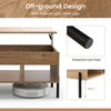 LiftTop Coffee Table Living Room Central Table w/Lifting Tabletop Cocktail Table