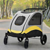 Oversized Large Dog Stroller Dual Door Pet Jogger Trolley Carrier Animal Outdoor