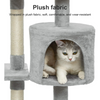 Large Cat Tree Tower Activity Centre House Scratching Post Condo Kitten Climbing