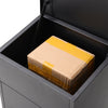 Large 3FT Tall Parcel Box Lockable Package Delivery Letter Post Storage Drop Box