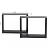 Steel Table Legs Trapezium Frame X Frame Dining Coffee Bench Desk Feet Stand DIY