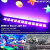 36W UV LED Blacklight Party Ultraviolet Strip Lamp Disco Club Fluorescent Decor