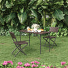 Folding Camping 2/4/6Seater Outdoor Garden Patio Portable Table Chairs Furniture