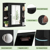 Bathroom Medicine Cabinet Wall Mounted Storage Cabinet w/ Mirror Door