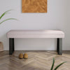 Button Tufted Upholstered Bench Lounge Chair Footstool Hallway Stool Window Seat