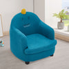 Kids Sofa Chair Fabric Padded Children Toddlers Armchair Playroom Bedroom Seat