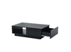 Wooden Coffee Table with Storage Drawer and Shelf Wood Sofa Side End Table