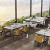Heavy Duty Rectangular Kitchen Dining Table Breakfast Kitchen Living Room Cafe