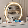 Hollywood Makeup Mirror Large Vanity Light Mirror with Dimmable LED Bulbs Round