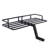 Metal Hitch Cargo Carrier Rust-proof Cargo Basket Hitch Mounted Cargo Basket