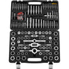 Tap and Die Set 116Pcs Metric and SAE Size Bearing Steel Threading Tool