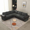 Luxury 2, 3 Seater Linen Fabric Couch Sofa Corner Chaise Settee Living Room Set