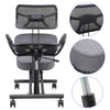 Ergonomics Office Chair Stool Back Support Adjustable Seat