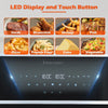 Digital Air Fryer Double Basket 4. 5L Oven LCD Non-stick Oil Free Food Frying