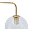 Tall 157cm Floor Lamp Free Standing Living Room Standard Light Glass Lampshades