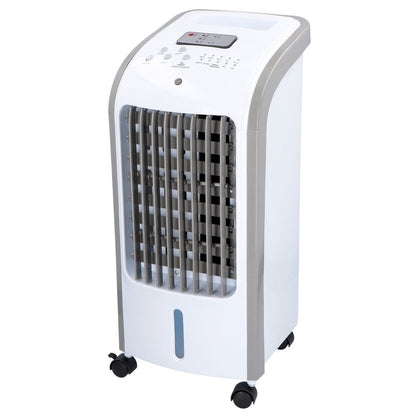 4L Mobile Air Cooler Fan Evaporative Portable Ice Cooling Humidifier W/ Remote
