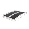 Portable Wheelchair Threshold Ramp Aluminium Multi-fold Non-slip Suitcase Ramps