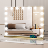 17 LED Hollywood Vanity Makeup Mirror Lighted Touch Screen Light Up 80x60cm Gold