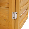 Wooden Garden Shed Tool Storage Cabinet Outdoor Store Cupboard with Asphalt Roof