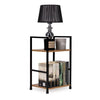 Table Bed Sofa Side Nightstand Storage Drawer Shelf Home Study Living Room Wood