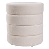 Dressing Table Footstool Pouffe Faux Fur Small Foot Stool Padded Ottoman Seat