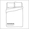 Luxury Duvet Cover SET Stripe Quilt Covers Bedding Sets Single Double King Size