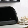Extra Large Bread Box Roll Top Bin Storage Loaf Kitchen Counter Organiser Metal