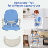3 in 1 Baby Highchair Height Adjustable High Feeding Booster Seat Toddler Chair