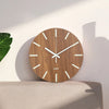 Luminous Silent Wall Clock Glow In The Dark Quartz Clocks Bedroom Night Light