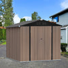 6FT*8FT Garden Sheds Shed House Large Tool Storage Steel Outdoor Patio Oganizer