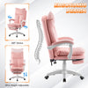 Executive Racing Gaming Chair Faux Leather Computer Desk Chair Swivel Adjustable