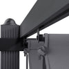 Outdoor Aluminum Pergola Adjustable Canopy Garden Shelter Deck Backyard 3MX3M